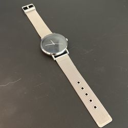 Minimalistic Silver Watch