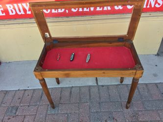 Vintage display table