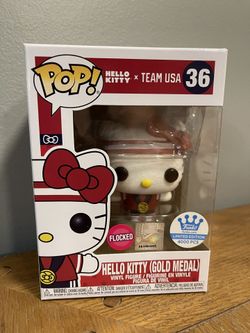 Flocked Hello Kitty x Team USA  Funko exclusive 4000 pcs