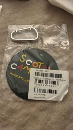 Scotty Cameron Putting Disc- Alphabet Soup