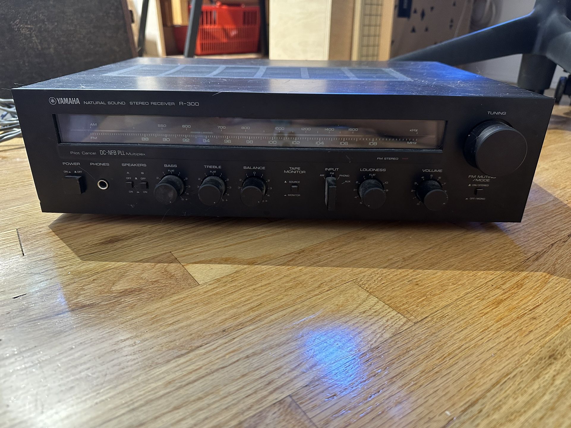 Yamaha R-300 Natural Sound Stereo Receiver, 130W, made in Japan