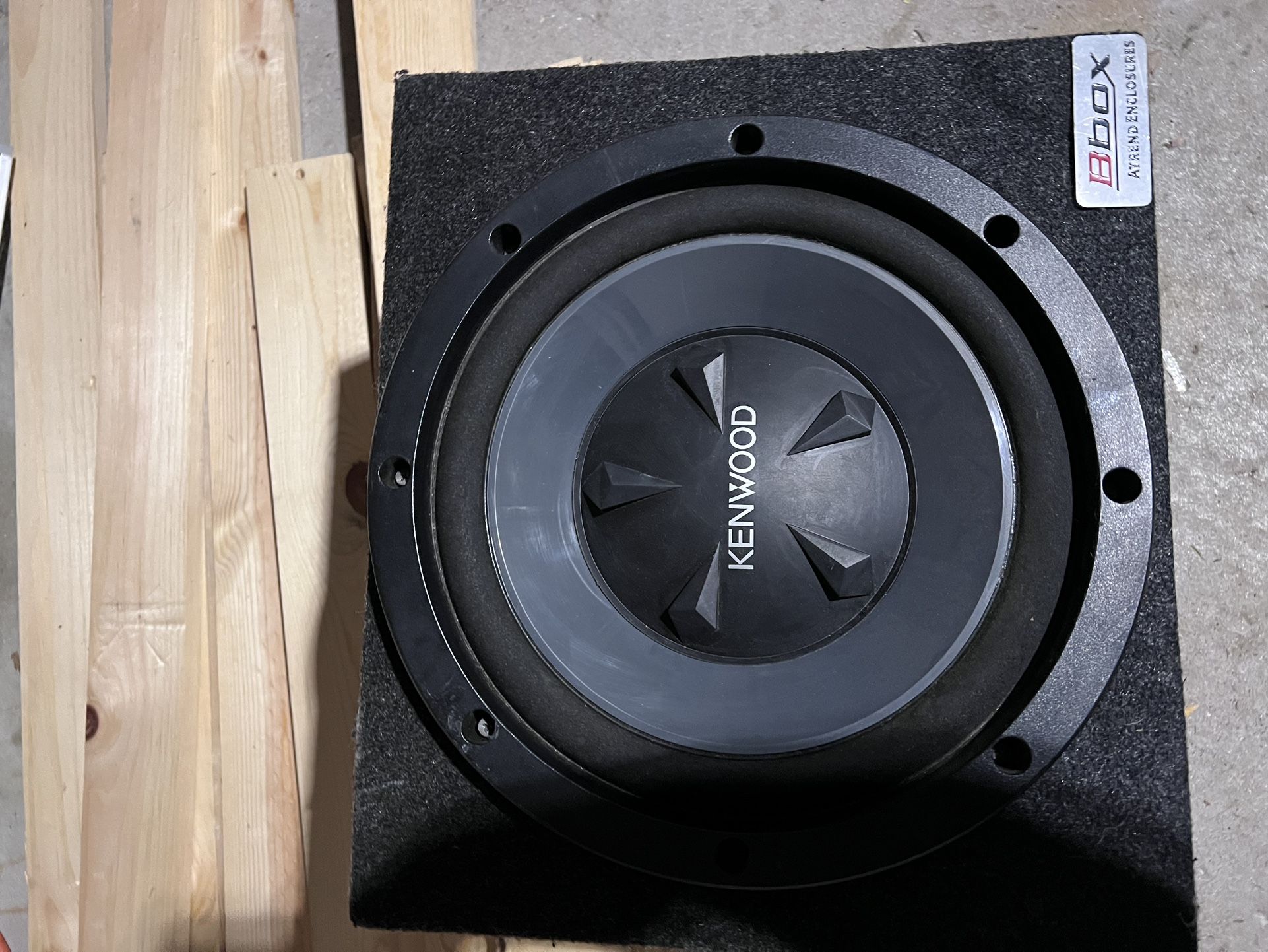 Kenwood 12 sub with amp