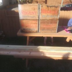 Wooden Regent Beverage Crates 
