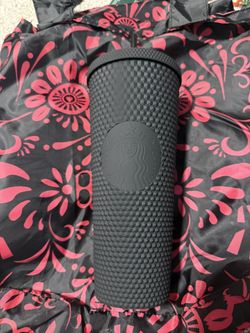 Starbucks Black Matte Tumbler 24 Oz