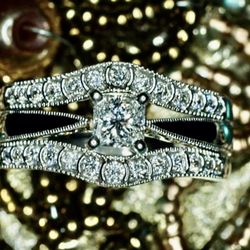 Wedding Ring Set 