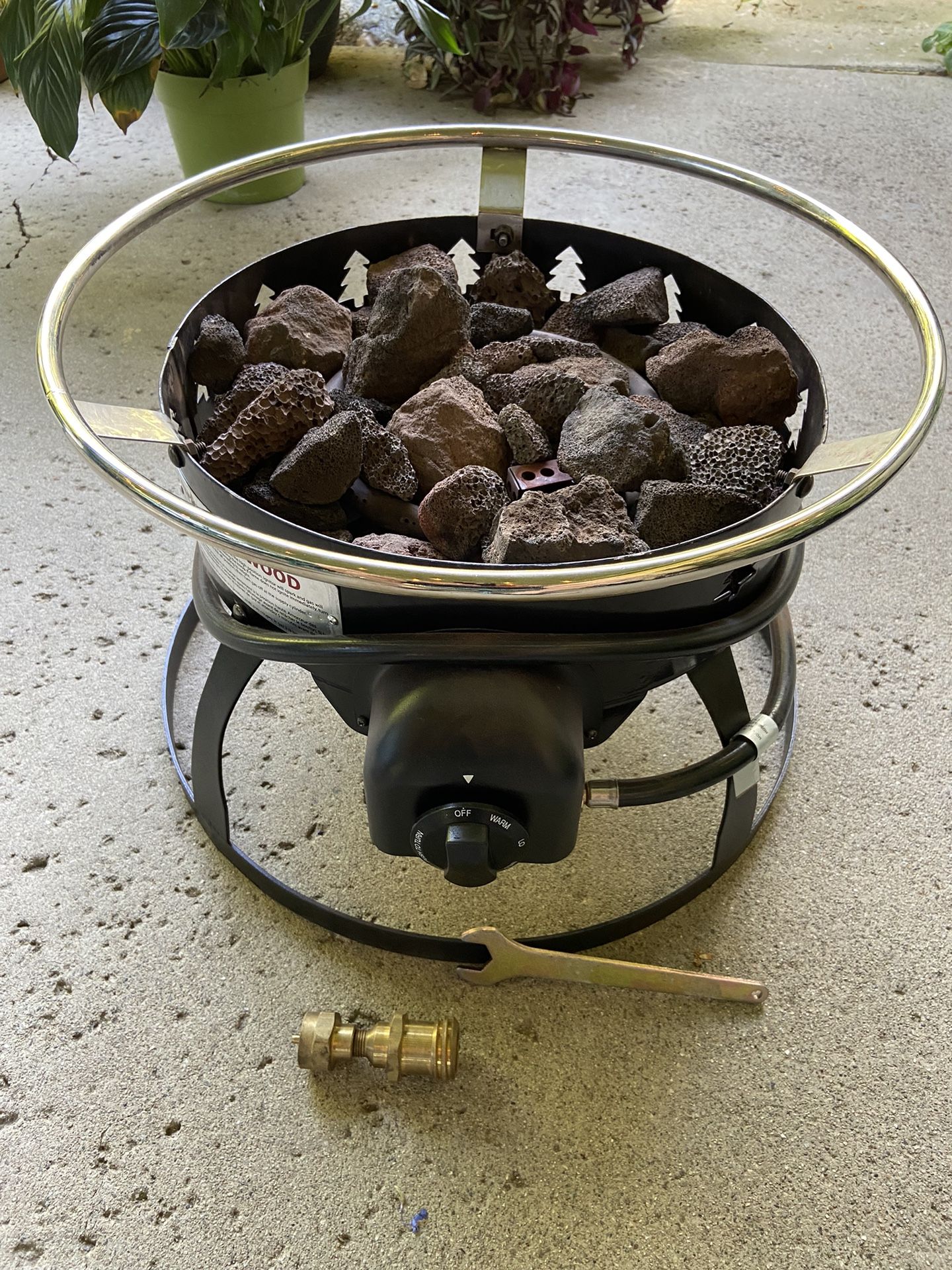 Camp Chef Redwood Portable Propane Fire Pit