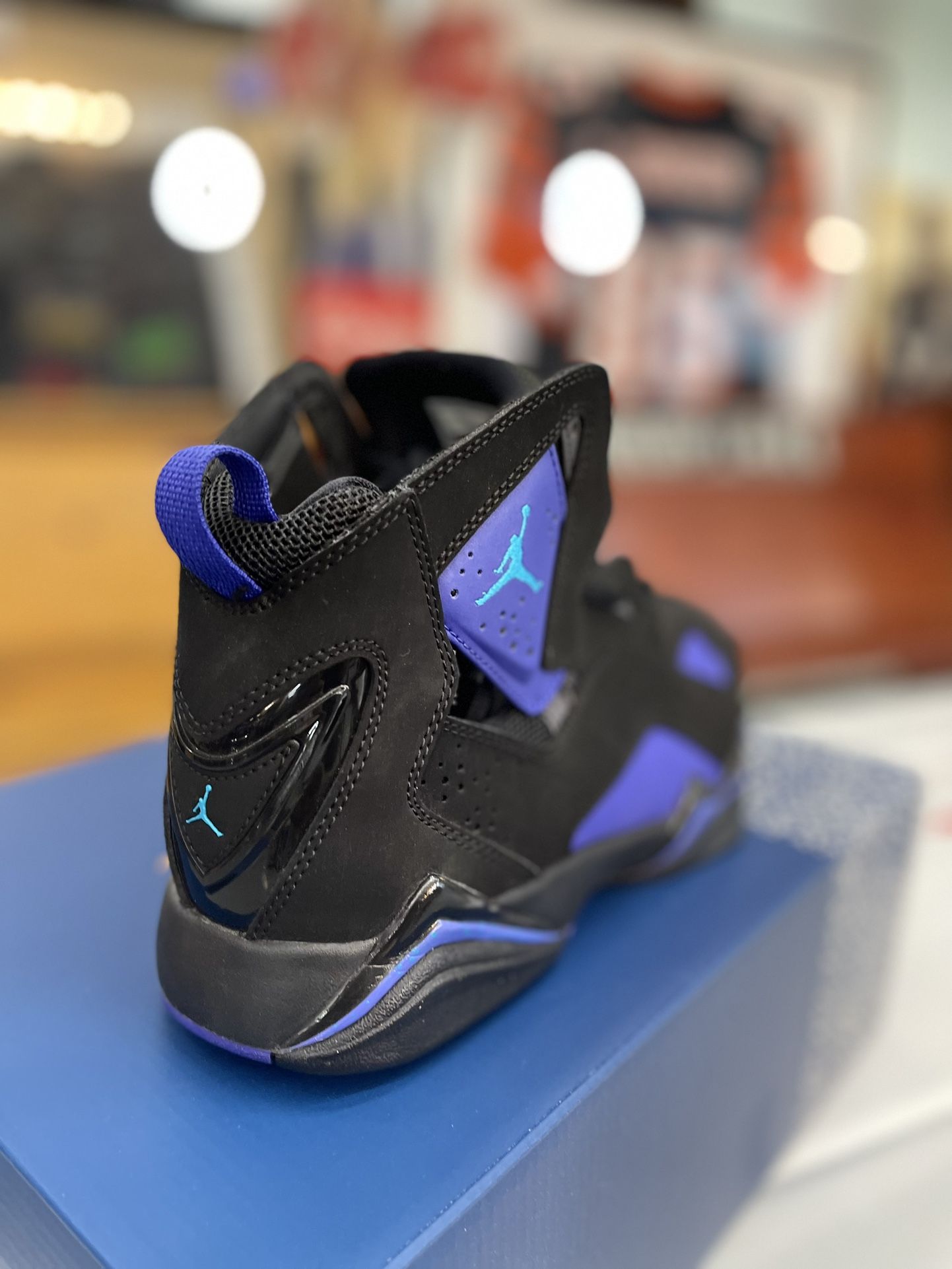 Air Jordan Men's Size Black Concord Purple Teal