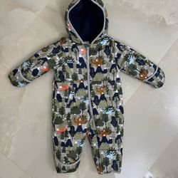 Toddler Boy/Baby Carter’s 6/9 Months Winter One Piece Snow Suit Like New Condition Located In Weston