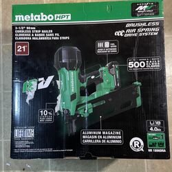 Metabo HPT MultiVolt 2-in 18 -Gauge Cordless Straight Brad Nailer (Battery Included and Charger Included)