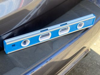 Blue Aluminum Spirit Level Tool