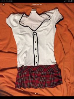 School Girl Or Scottish Hottie Costume