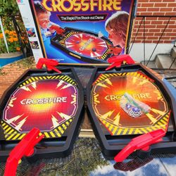Milton Bradley Crossfire 1988 2 Boards