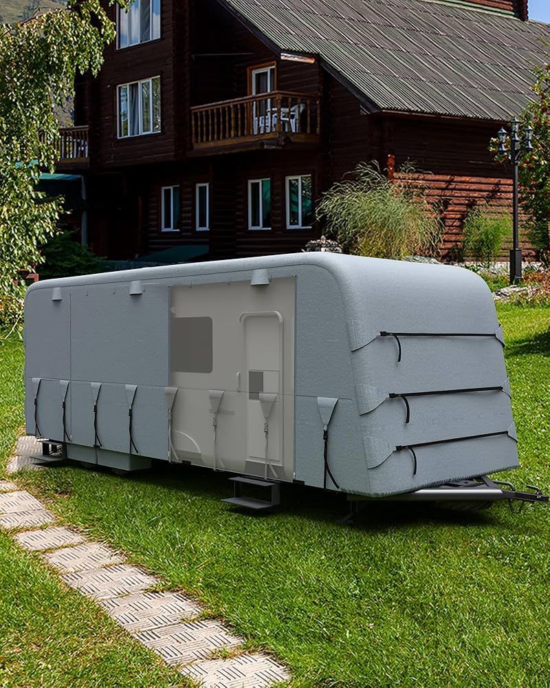 DEXSO Heavy-Duty Travel Trailer RV Cover
