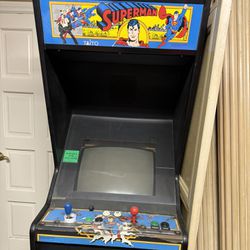 Vintage Arcade Superman 1988 Taito Game Console 