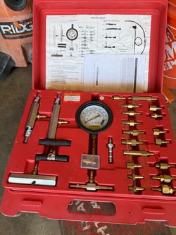 Fuel system test kit