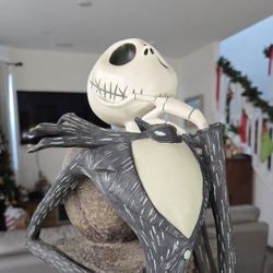 29" Disney The Nightmare Before Christmas Jack Skellington Statue Big Fig Collectible Figurine NBC Figure