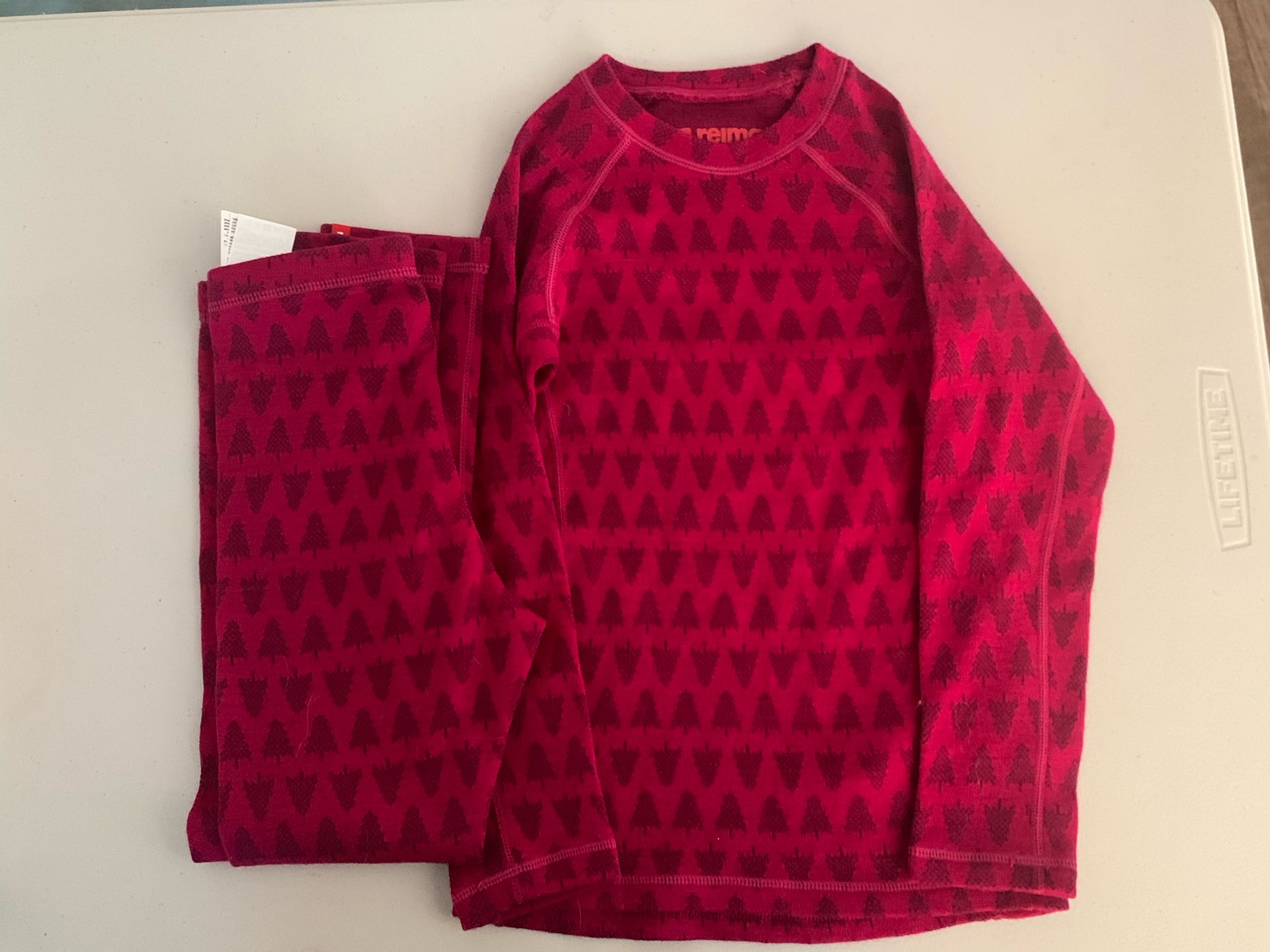 Reima Taival Wool Baselayer Set Size 5/6