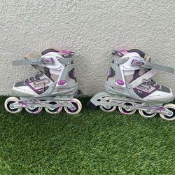 Almost new inline skates 