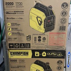 Champion Dual Fuel Generator 