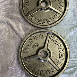 Ivanko Olympic Plates 35 lbs