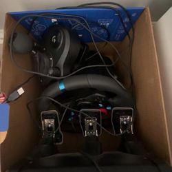 Logitech G29 + Shifter + USBHandbrake