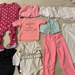 Lot Of Baby girl’s Clothes Size 18 Months