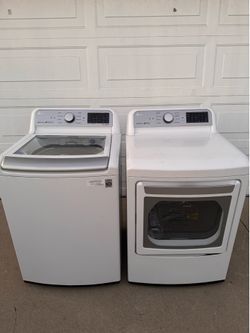 LG washer and gas dryer