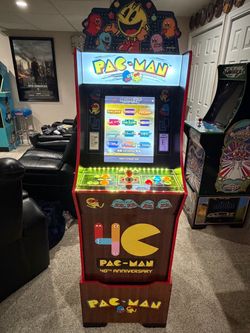 Pac Man Arcade cabinet by Arcade1up