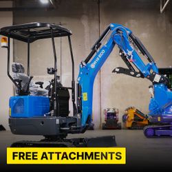 2025 NEW | Expandable Tracks • 14HP Briggs&Stratton Gas • rippa r10 mini excavator