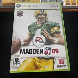 Madden NFL 09 on Xbox 360
