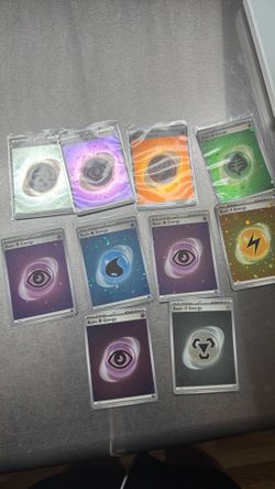 Pokemon - 151 Holo Energy Cards