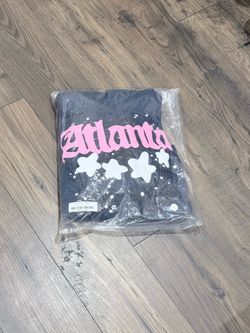 Sp5der Hoodie Atlanta Navy Large