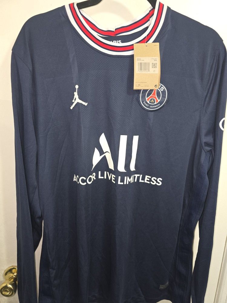 PSG LONG SLEEVE JERSEY.