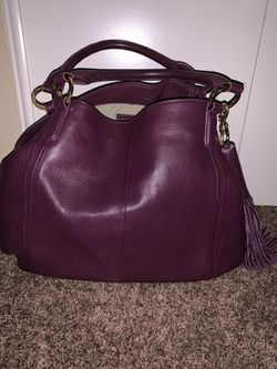 Purple purse