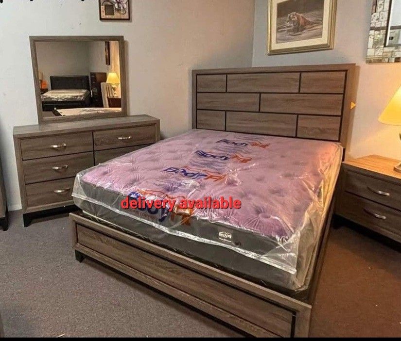◇ Brand New◇ Gray Be droo mset/Queen, full,twin,king size Available/Discount Code 👈/Delivery Available 🚚/Home Decor/Household