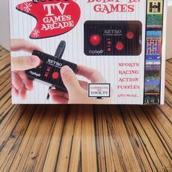 Retro TV Games Arcade with 200 Built-In Games