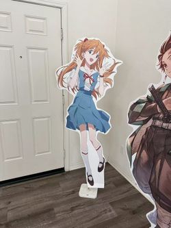 Evangelion Asuka Life Size Standee Poster with stand 66“