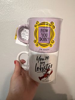 Friends Ceramic Mug Set Of Two 13oz Mugs