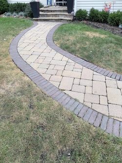 Unilock beige pavers FREE