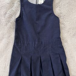 5T Little Girl-Navy Uniform Dress by Gymboree
