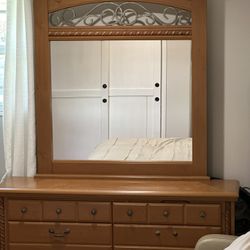 Dresser and Mirror 