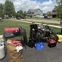 Garage Sale. Tools 
