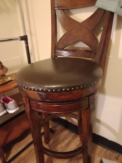 2 Swivel Tall Barstools