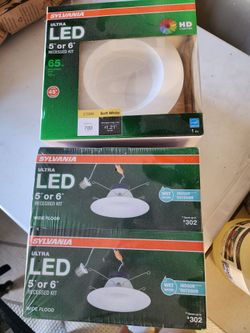 (4) recessed LED lights