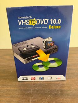 Honestech VHS TO DVD 10.0 Deluxe Video Audio Photo Converter BRAND NEW SEALED