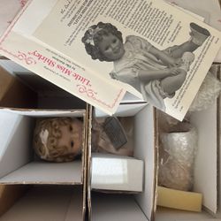 Little Miss Shirley Temple Porcelain Doll Danbury Mint New In Box