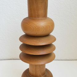 Wood Candle Holder