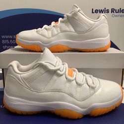 Size 10W|Like New Air Jordan 11 Low Citrus Women’s Size 10
