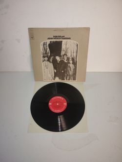 Vintage Old Bob Dylan – John Wesley Harding Vinyl Record Album LP
