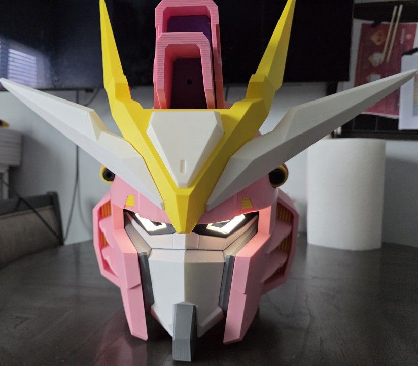 3d Printed Gundam Helmet
